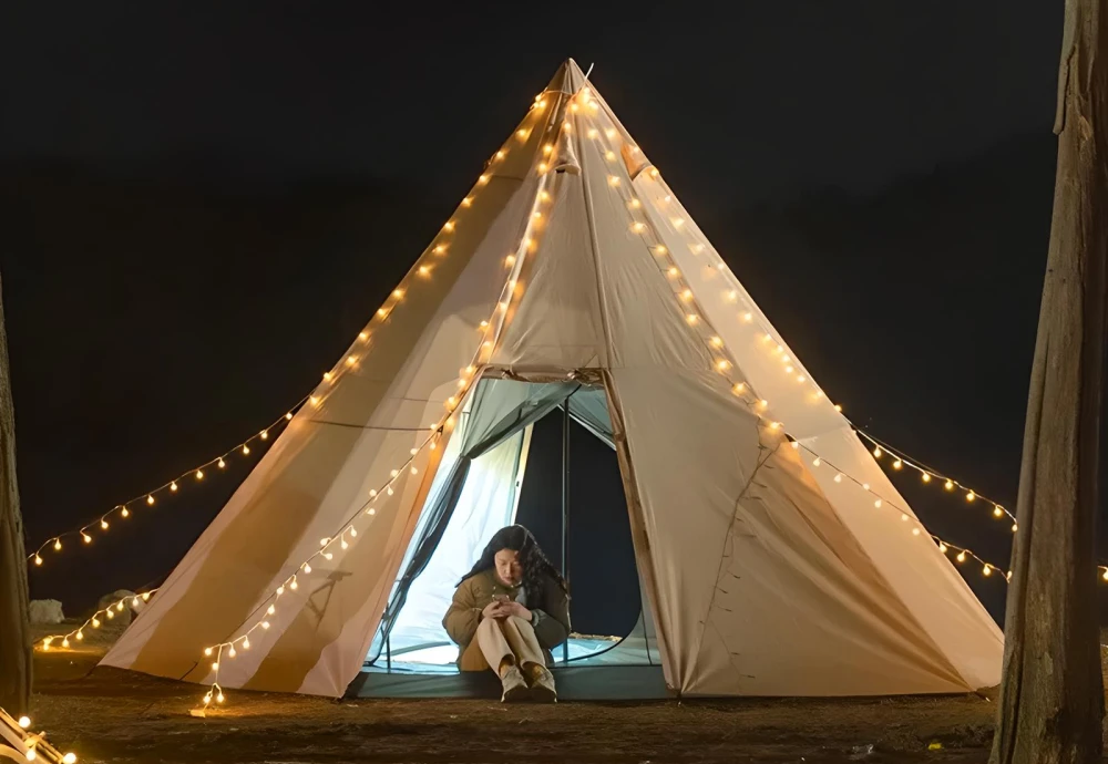 floorless pyramid tent